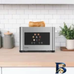 نمای جزئیات توستر دیجیتال پرودو مدل Porodo 2-Slice Pop up پرداخت و جزئیات مواد