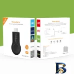 نمای جزئیات دانگل HDMI میراسکرین مدل MX PRO پرداخت و جزئیات مواد
