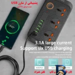نمای لبه چندراهی برق میلی پای مدل A۰۹ اصل حاشیه و پرداخت