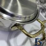 نمای جزئیات سرویس پخت و پز ۸ پارچه کرکماز مدل A۱۹۶۳-۲ اصل پرداخت و جزئیات مواد