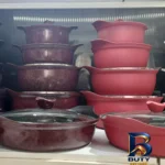 نمای جزئیات سرویس پخت و پز ۱۰ پارچه بست مدل AYDA پرداخت و جزئیات مواد