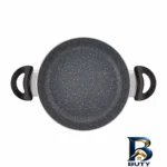 نمای جزئیات سرویس پخت و پز گرانیت ۱۲ پارچه عروس مدل پارمیس سربی پرداخت و جزئیات مواد