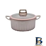 نمای کناری سرویس پخت و پز گرانیت ۱۰ پارچه پریما مدل NEW پروفایل و ساختار