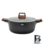 نمای کناری سرویس قابلمه و تابه ۷ پارچه دی اس پی مدل CA۰۰۵-S۰۱ اصل پروفایل و ساختار