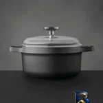 نمای کناری سرویس پخت و پز ۴ پارچه برگهف مدل GEM کد 0075 پروفایل و ساختار