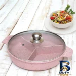نمای کناری تابه وی آی پی شف با روکش گرانیتی و در دو دسته پروفایل و ساختار