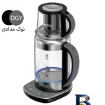 نمای کناری چای ساز روی هم میگل مدل GTS 230 پروفایل و ساختار