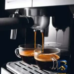 نمای کناری اسپرسو ساز دلونگی مدل BCO۴۲۰. اصل پروفایل و ساختار