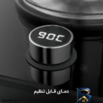 نمای در اتاق چای ساز فلر مدل TSS 550 کنار هم سبک دیواری و مرجع اندازه