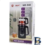 نمای کناری چای ساز روی هم مایر مدل MR-۹۴۸ اصل پروفایل و ساختار