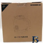 نمای جزئیات کتری برقی کیوکوکر مدل QS-۱۷۰۱ اصل پرداخت و جزئیات مواد