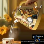 نمای کناری کتری برقی هازل کویین مدل XSH۰۰۲ اصل پروفایل و ساختار