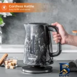 نمای کناری کتری برقی جی پاس مدل GK۳۸۰۶۷UK-BK اصل پروفایل و ساختار