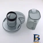 نمای کناری آبمیوه گیری نیکای مدل NJ 9600 U با موتور قدرتمند پروفایل و ساختار