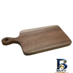 نمای کناری تخته گوشت چوبی مدل Walnut پروفایل و ساختار