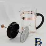 نمای کناری فرنچ پرس وان کافی مدل BV۱۰-۳۵۰ اصل پروفایل و ساختار