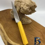 نمای کناری چاقو آشپزخانه مدل راسته بری پناهنده پروفایل و ساختار