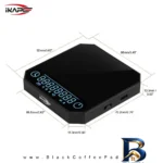 نمای کناری ترازو آشپزخانه دیجیتال مدل V۳ Smart Palm حداکثر ظرفیت قابل اندازه گیری ۱۰۰۰ کیلوگرم با دقت ۰.۱ گرم اصل پروفایل و س