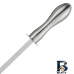 نمای کناری سرویس چاقو آشپزخانه ۹ پارچه جی فی نی مدل R.G.B.۹ اصل پروفایل و ساختار