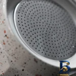نمای کناری قهوه ساز تاشو مدل Brioni برای ۶ کاپ پروفایل و ساختار