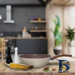 نمای کناری تابه ووک اویز مدل سوینگ با روکش گرانیتی پروفایل و ساختار