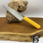 نمای کناری چاقو آشپزخانه پناهنده مدل راسته بری پلاستیکی سایز ۴ پروفایل و ساختار