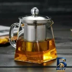 نمای کناری قوری مدل Square با حجم 750 میلی لیتر پروفایل و ساختار