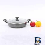 نمای کناری تابه دو دسته عروس مدل پارمیس با روکش گرانیت پروفایل و ساختار