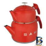 نمای کناری ست قوری و کتری لیانو مدل SAME پروفایل و ساختار