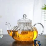 نمای کناری قوری کدو حلوایی مدل 1369n با گنجایش 1 لیتر پروفایل و ساختار