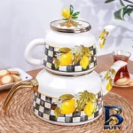 نمای کناری ست کتری و قوری میس بتی مدل LINDA RN۹۶۶۳ اصل پروفایل و ساختار