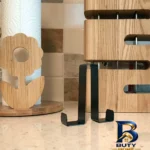 نمای کناری نگهدارنده دستمال و حوله مدل 8016 پروفایل و ساختار