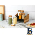نمای کناری جای ادویه ال وی مدل 741 مجموعه ۶ عددی پروفایل و ساختار