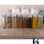 نمای کناری جا ادویه مدل آنتیک S۲-۱۲ مجموعه ۱۲ عددی اصل پروفایل و ساختار