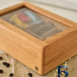 نمای کناری جعبه دمنوش مهتاک دکور مدل باکس کافی پروفایل و ساختار