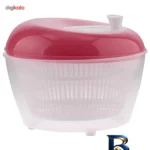نمای جزئیات سبزی خشک کن همارا مدل Salad Spinner با طراحی خاص پرداخت و جزئیات مواد