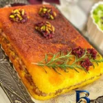 نمای کناری قالب کیک گرانیتی مدل مستطیل به گز پروفایل و ساختار