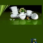نمای جزئیات سرویس چای خوری ۱۴ پارچه لمونژ مدل کارمن کد ۶۵۹ پرداخت و جزئیات مواد