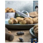 نمای کناری قالب شیرینی به گز مدل بادام روسی با کیفیت پروفایل و ساختار