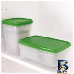 نمای کناری ست ۱۷ تکه ظروف نگهدارنده ایکیا مدل PR 46008 پروفایل و ساختار