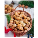 نمای کناری قالب شیرینی به گز مدل گردو روسی با کیفیت پروفایل و ساختار