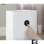 نمای جزئیات دستگاه تصفیه هوا شیائومی مدل 4Pro حرکت و نصب پشتی