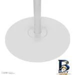 نمای کناری پنکه ایستاده 25 وات اسپاد مدل SOLAR_FAN با پنل خورشیدی پروفایل و ساختار
