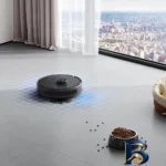 نمای در اتاق جارو رباتیک اکووکس مدل DEEBOT Y۱ PRO اصل سبک دیواری و مرجع اندازه