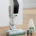 نمای در اتاق جارو شارژی عصایی بیسل مدل CrossWave X۷ Plus Cordless ۳۴۰۱Z با باتری لیتیومی ۳۰۰۰mAh، موتور ۲۵۰ وات، مکش و شست وش