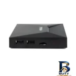 نمای کناری اندروید باکس هیسکا مدل HISKA BOX A۱۲ اصل پروفایل و ساختار