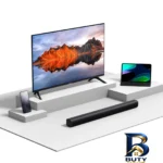 نمای کناری ساندبار بی سیم شیائومی مدل 2.0ch پروفایل و ساختار