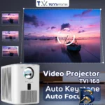 نمای در اتاق ویدیو پروژکتور تسکو مدل TVI 168 با کیفیت عالی سبک دیواری و مرجع اندازه