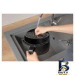 نمای کناری سرخ کن بدون روغن سنکور مدل SFR 5030BK پروفایل و ساختار