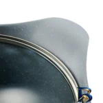 نمای کناری تابه گرانیت دو دسته ام جی اس مدل کره ای پروفایل و ساختار